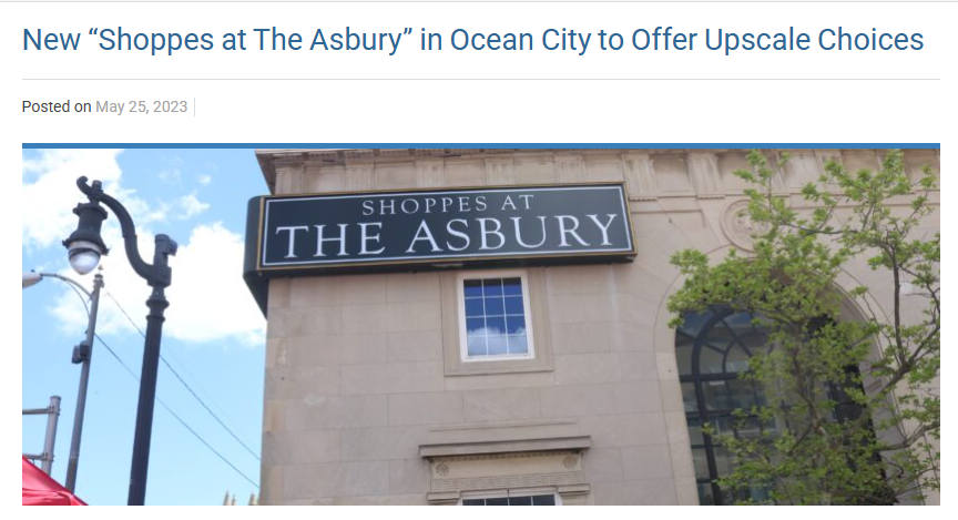 fox shoppes at the asbury article press